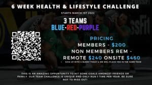 6week health and lifestyle challenge